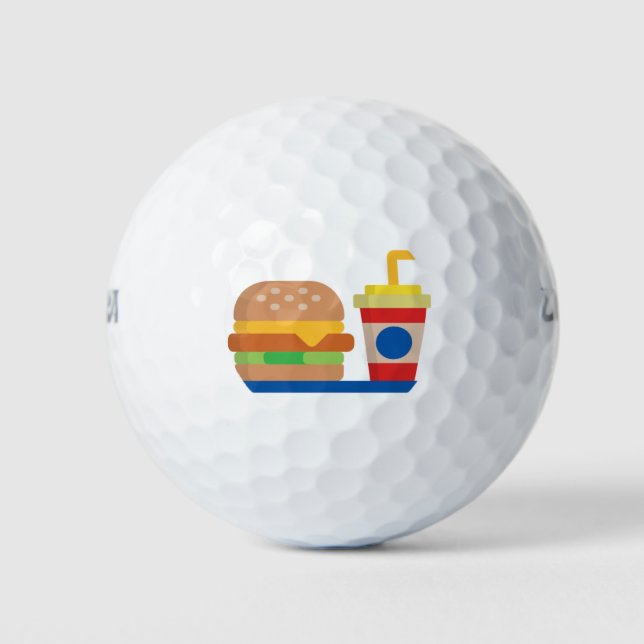 Balles De Golf Burger Repas (Devant)