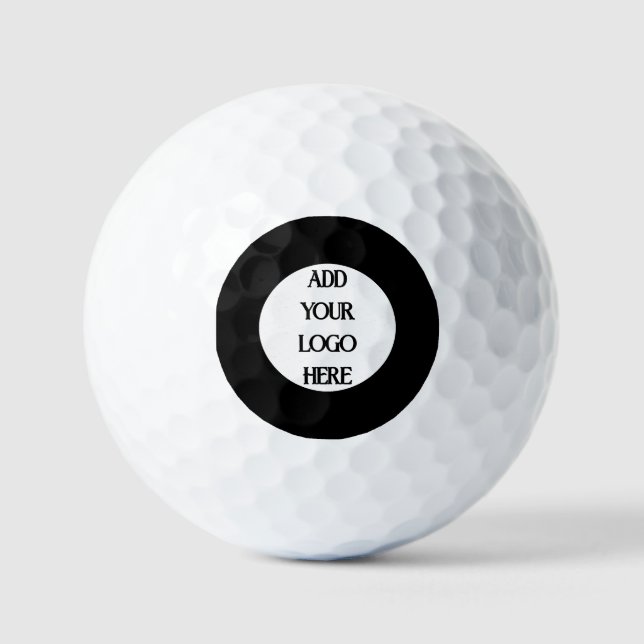 Balles De Golf Business Logo Custom  (Recto)