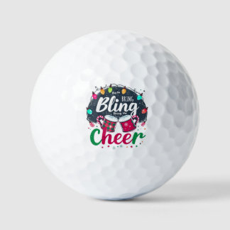 Balles De Golf "Buy the Bling, Bring the Cheer."