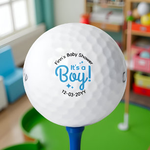 Balles De Golf C’est un garçon - Nouveau bébé Douche Favoriser Pe