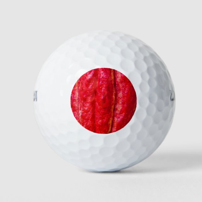 Balles De Golf cabosse rouge (Devant)