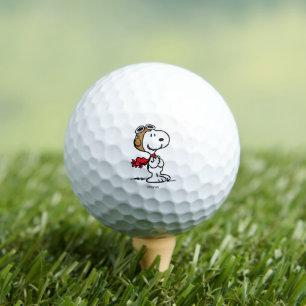 Balles De Golf cacahuètes   Snoopy L'As Volant