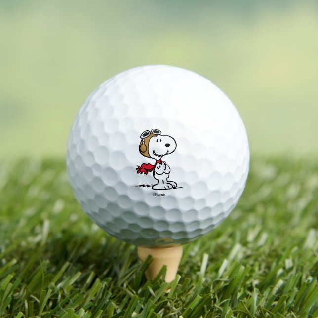 Balles De Golf cacahuètes | Snoopy L'As Volant (T-shirt Insitu)