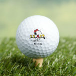 Balles De Golf cacahuètes | Snoopy, Woodstock & Friends personnal<br><div class="desc">Jetez un coup d'oeil à ce design amusant Peanuts avec Snoopy et des amis. Personnalisez avec votre nom.</div>