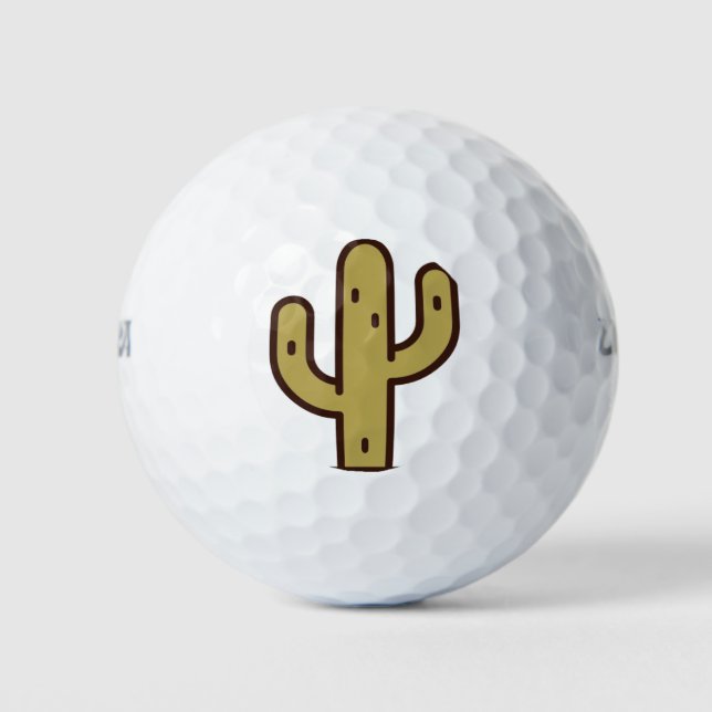 Balles De Golf cactus (Devant)