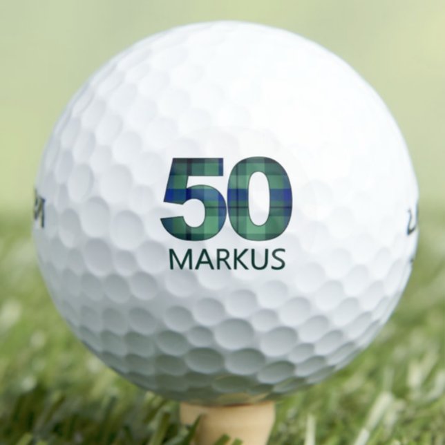 Balles De Golf Cadeau cool 50e anniversaire pour Stepdad - Vert b (Créateur téléchargé)