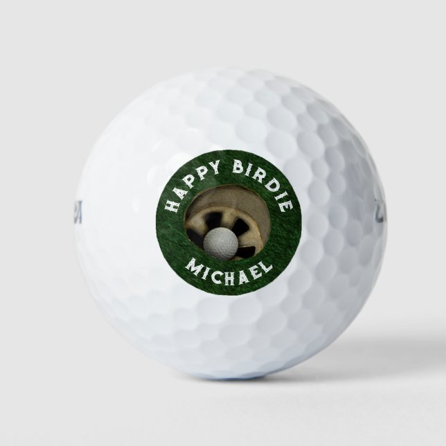 Balles De Golf Cadeau d'anniversaire amusant (Devant)