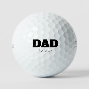 Balles De Golf Cadeau de déclaration de grossesse 'Papa'