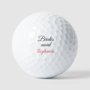 Balles De Golf Cadeau de demoiselle d'honneur personnalisé Faveur
