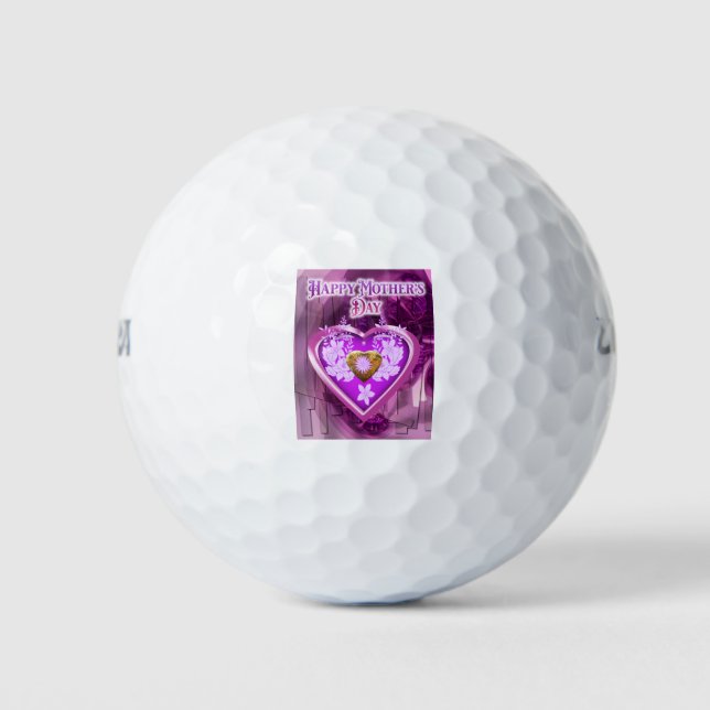 Balles De Golf Cadeau de Fête des Mères (Devant)