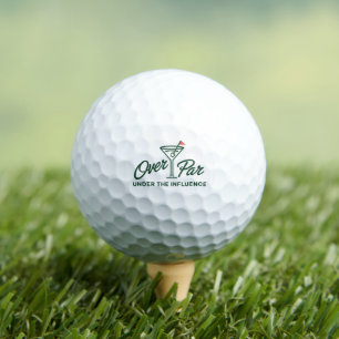 Balles De Golf Cadeau de golf au-dessus du par et sous influence