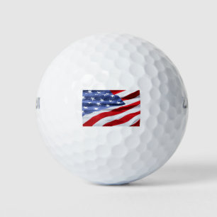 Balles De Golf Cadeau de golf Drapeau Américain