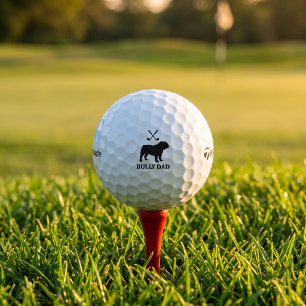Balles De Golf Cadeau de golfeur papa de Bulldog anglais Boules T