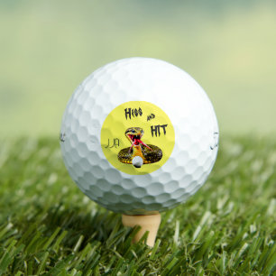Balles De Golf Cadeau de golfeur - Serpent qui siffle et frappe