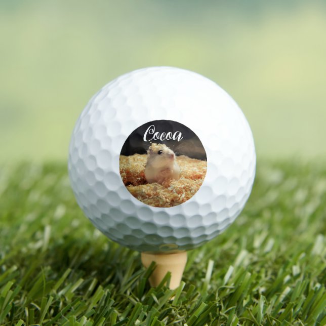 Balles De Golf Cadeau De Hamster Cute Pour Les Amateurs De Hamste (T-shirt Insitu)