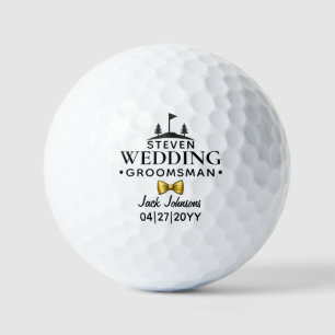 Balles De Golf Cadeau de mariage Memento de fiançailles Garçons d