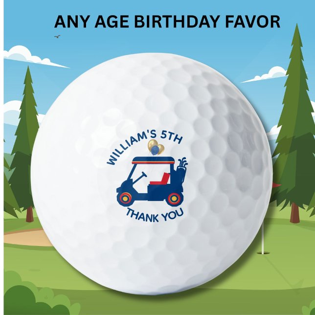 Balles De Golf Cadeau de naissance thème golf garçon tout âge (Créateur téléchargé)