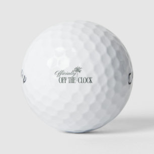 Balles De Golf Cadeau de retraite amusant 'Officiellement hors de