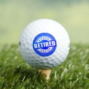 Balles De Golf Cadeau de retraite ! Golfeur retraité