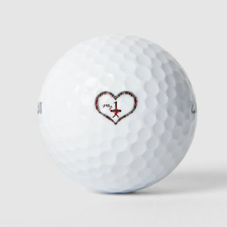 Balles De Golf Cadeau de valentines fantastiques - Garçons et fil