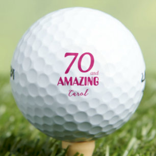 Balles De Golf Cadeau de voisin pour 70e anniversaire Incroyable 