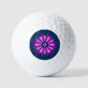 BALLES DE GOLF CADEAU FLEUR MODERNE DE MAMAN PAPA SOEUR FILS PATR