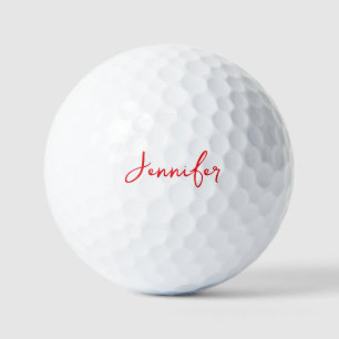 Balles De Golf Cadeau personnalisé Votre nom Mariage