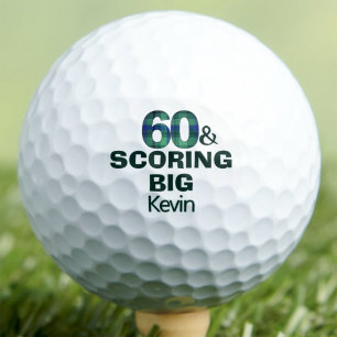 Balles De Golf Cadeau pour collègue de travail pour 60 ans person