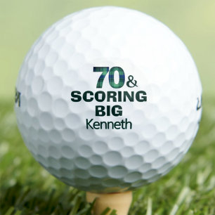 Balles De Golf Cadeau pour collègue de travail pour son 70e anniv