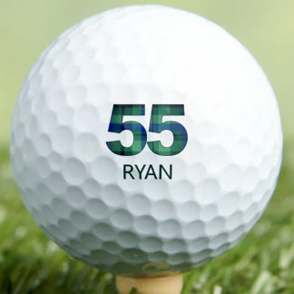 Balles De Golf Cadeau pour fils pour son 55e anniversaire 55 Tart