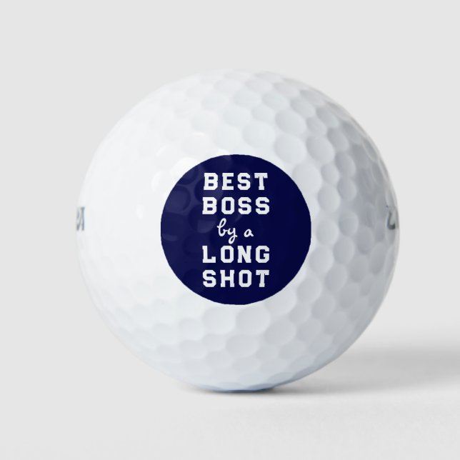 Balles De Golf Cadeau pour le patron (Devant)