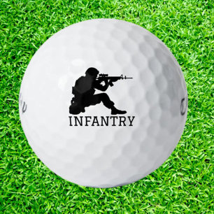 Balles De Golf Cadeaux de golf militaires d'infanterie !