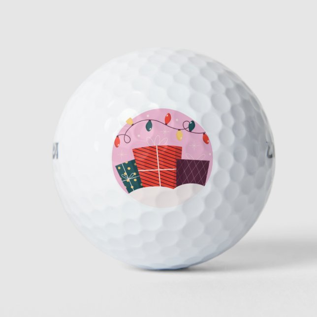 Balles De Golf Cadeaux de Noël (Devant)