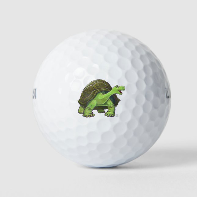 Balles De Golf Cadeaux et accessoires de tortue (Devant)