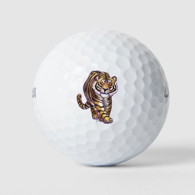 Balles De Golf Cadeaux et Accessoires Tigre (Devant)
