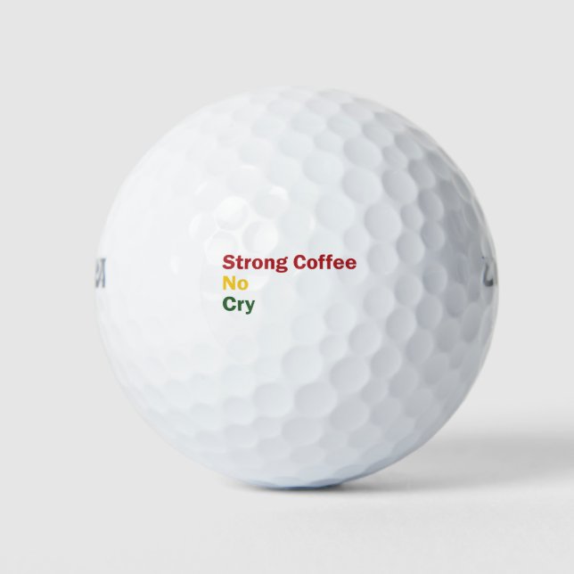 Balles De Golf Café Rasta (Devant)