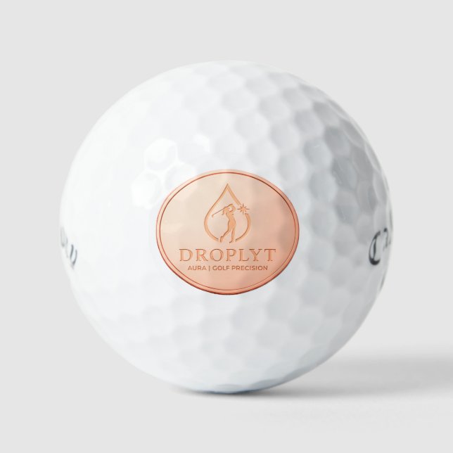 Balles de golf Callaway 3-pack Droplyt Golf Aura L (Recto)