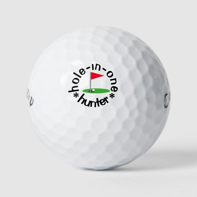Balles de golf Callaway hole in one x 12 (Devant)