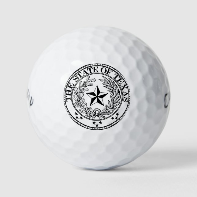 Balles De Golf Callaway State of Texas Golf Balls (Devant)