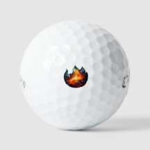 Callaway Supersoft Ballons de Golf - Flames Artwor