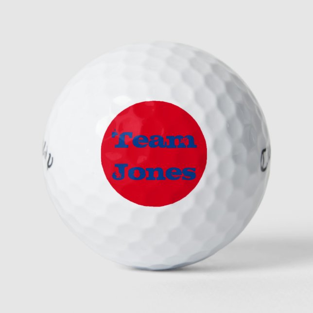 Balles De Golf Callaway Warbird Golf Balls Nom Édition (Devant)