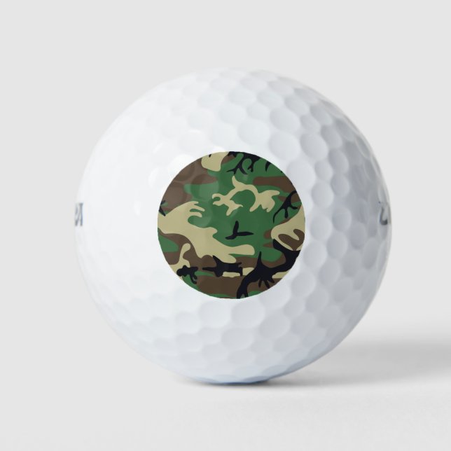 Balles De Golf Camouflage militaire (Devant)