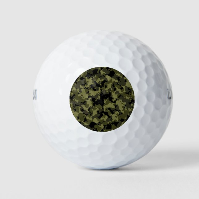 Balles De Golf Camouflage militaire (Devant)