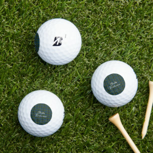 Balles De Golf Campbell Argyll Original Tartan écossais