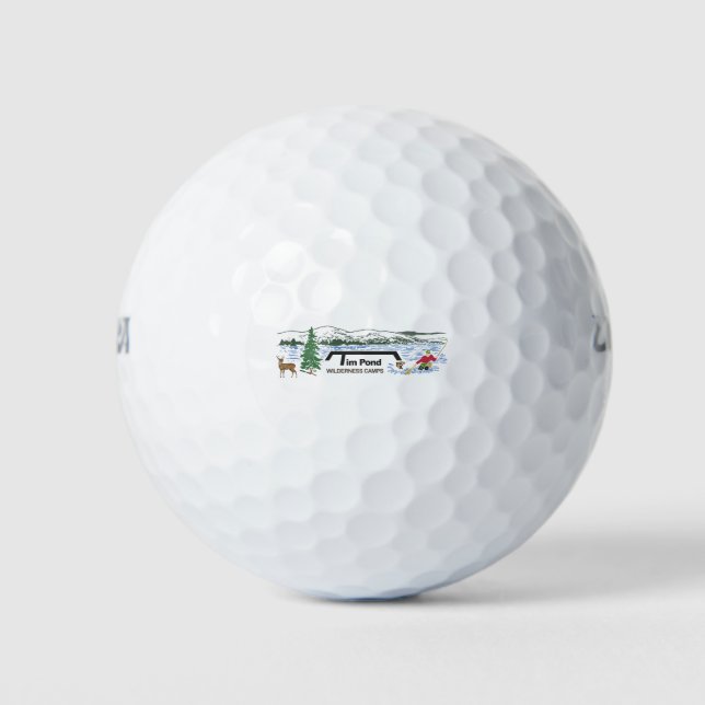 Balles De Golf Camps Tim Pond Wilderness (Devant)