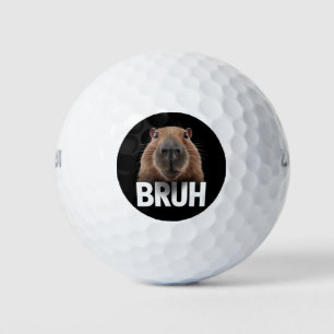 Balles De Golf Capybara Drôle Bruh 