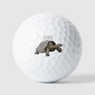 Balles De Golf Caricature de la tortue des Galapagos