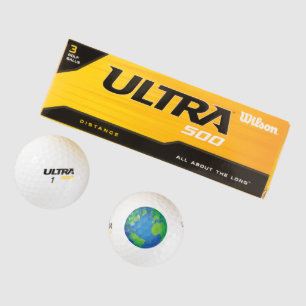 Balles De Golf Carte du monde