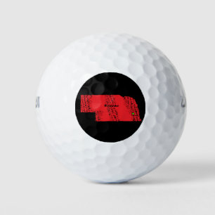 BALLES DE GOLF CARTE NEBRASKA