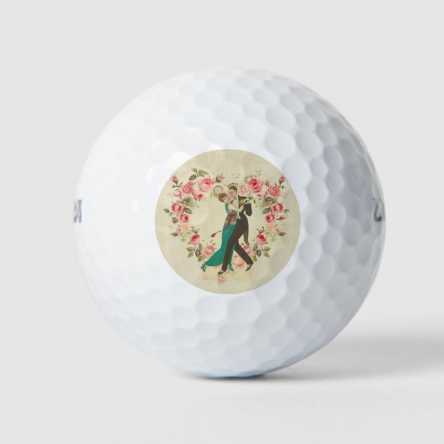 Balles De Golf Carte Postale Golf Ball (Devant)